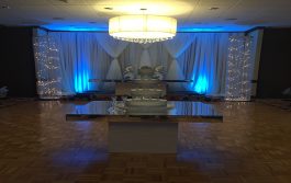 wedding table and chiar rentals